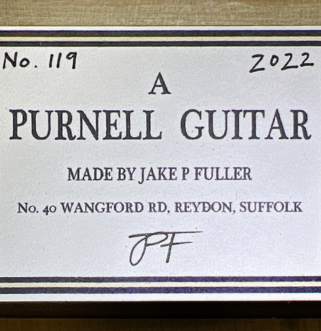 2022 Jake Fuller &quot;Purnell&quot; CD/TW