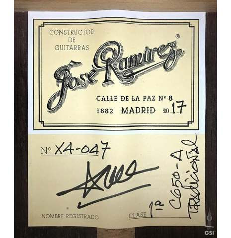 2017 Jose Ramirez "1a C650-A" SP/IN
