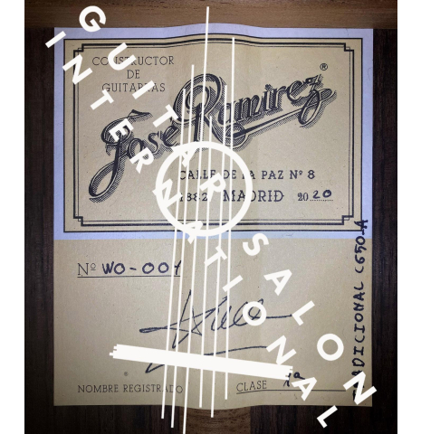 2020 Jose Ramirez &quot;1a C650-A&quot; SP/IN