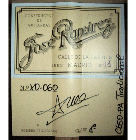 2011 Jose Ramirez "1a C650-AP" SP/CSAR