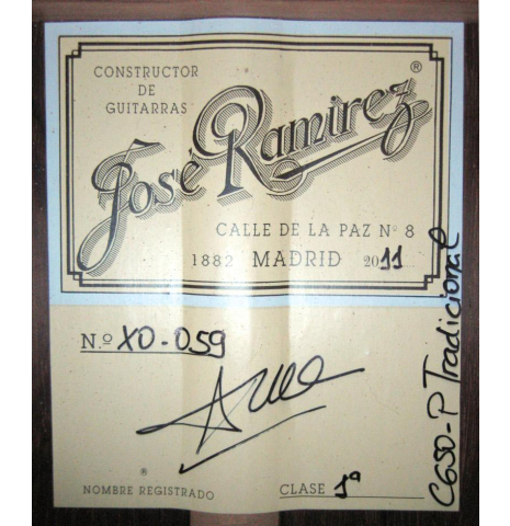 2011 Jose Ramirez "1a C650-P" CD/CSAR
