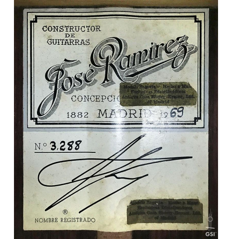 1969 Jose Ramirez "1a MT" CD/IN