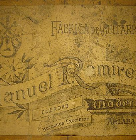 c.1900 Manuel Ramirez SP/CY