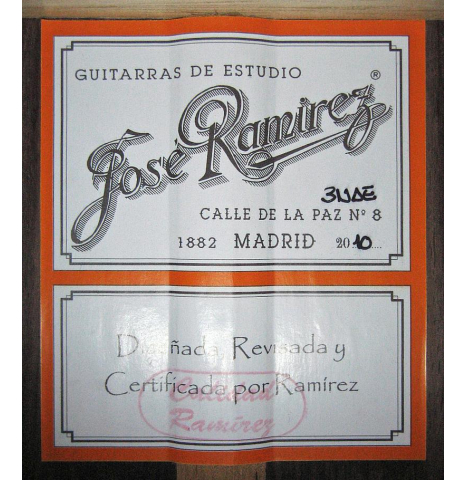 2010 Jose Ramirez "3NAE" SP/IN