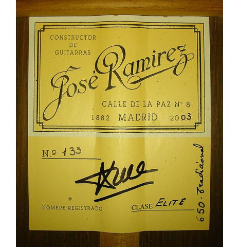2003 Jose Ramirez "Elite" CD/CSAR
