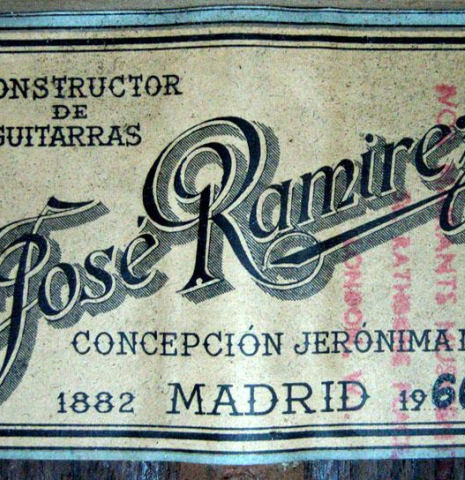 1966 Jose Ramirez "1a CLL" CD/IN