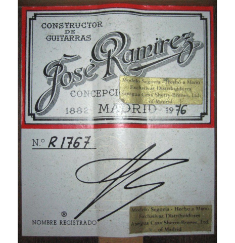 1976 Jose Ramirez "2a" CD/CSAR