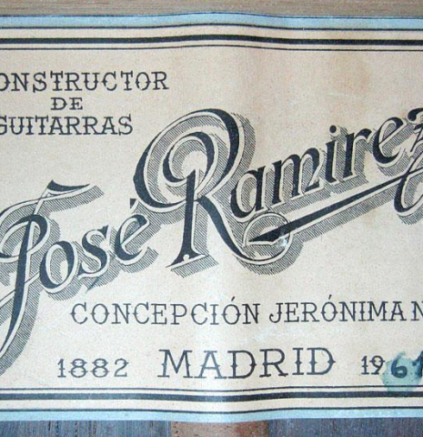 1961 Jose Ramirez "1a PB" SP/CSAR