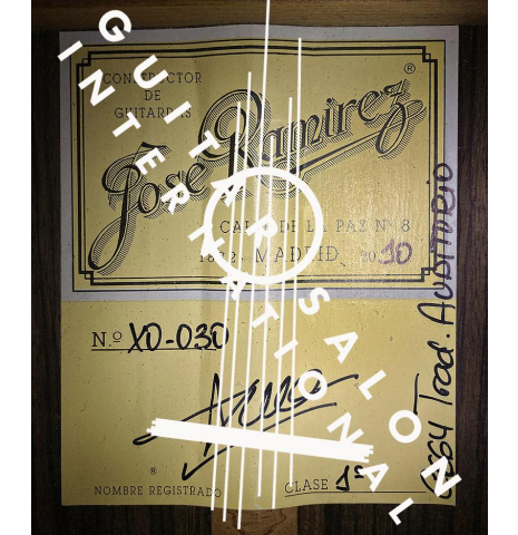 2010 Jose Ramirez "Auditorio" CD/IN