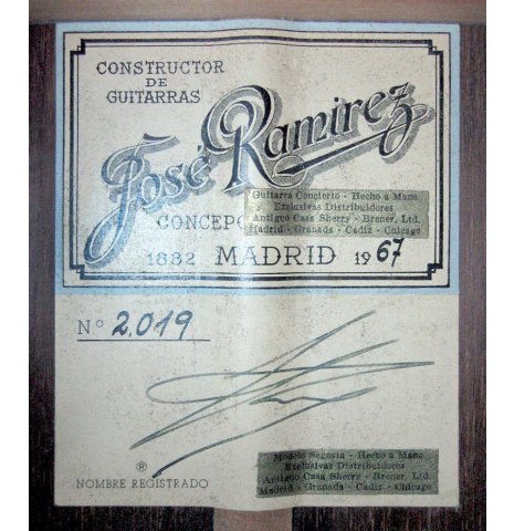 1967 Jose Ramirez "1a AM" CD/CSAR