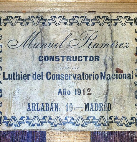 1912 Manuel Ramirez SP/CSAR