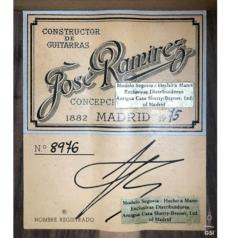 1975 Jose Ramirez "1a" CD/IN