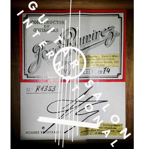 1974 Jose Ramirez "2a" CD/CSAR
