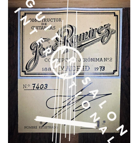 1973 Jose Ramirez "1a" CD/CSAR