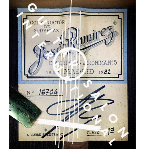 1982 Jose Ramirez "1a" CD/IN