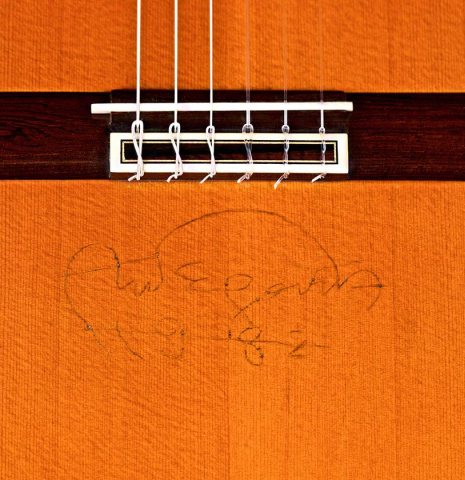 1979 Jose Ramirez "1a" w/Segovia signature CD/IN