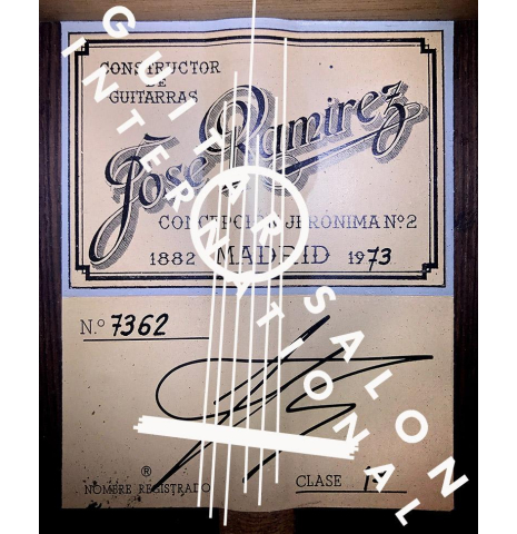 1973 Jose Ramirez "1a" CD/CSAR