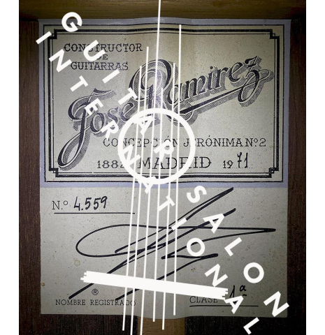 1971 Jose Ramirez "1a" CD/CSAR