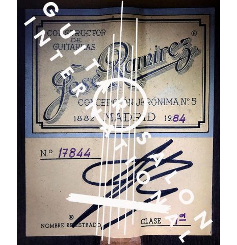 1984 Jose Ramirez "1a" CD/IN
