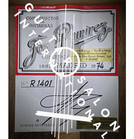 1974 Jose Ramirez "2a MT" CD/IN
