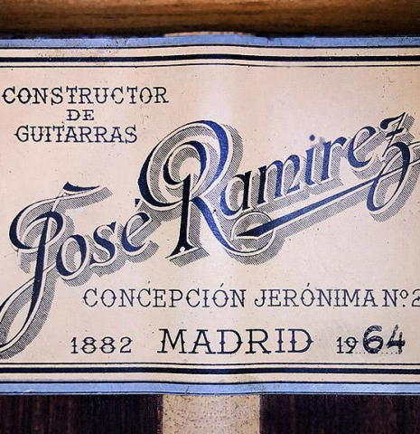 1964 Jose Ramirez "1a" SP/CSAR