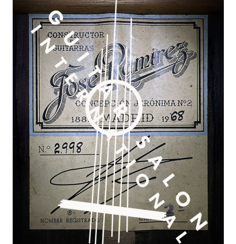 1968 Jose Ramirez "2a" CD/CSAR
