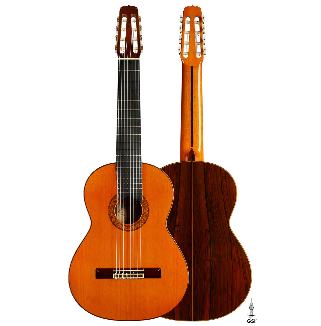 1974 Jose Ramirez "1a 8-String" CD/CSAR