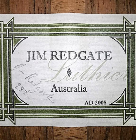 2008 Jim Redgate "Double Top" CD/CSAR
