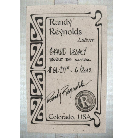 2012 Randy Reynolds SP/MP