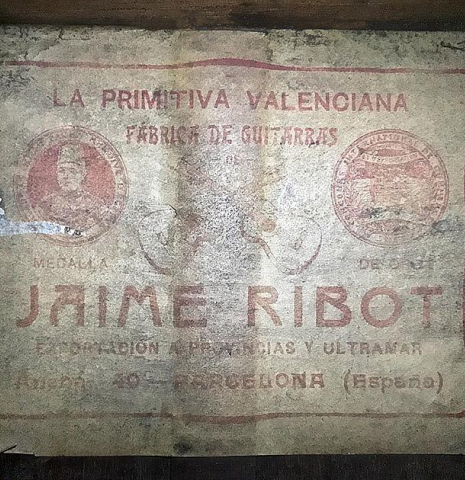 c. 1910 Jaime Ribot SP/CSAR