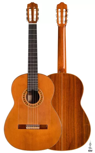 1978 Miguel Rodríguez Classical Guitar, Redwood Top | GSI