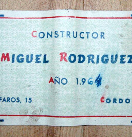 1964 Miguel Rodriguez SP/CY