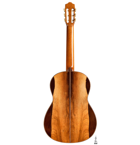 The back of a 1976 Miguel Rodriguez &quot;Churchdoor&quot; (ex Angel Romero) made of cedar and CSA rosewood.