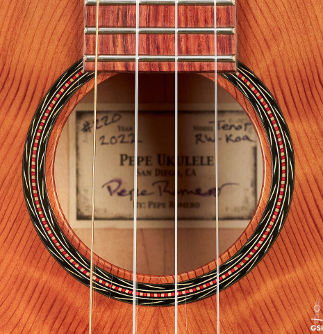 2022 Pepe Romero "Tenor Ukulele" RW/KO