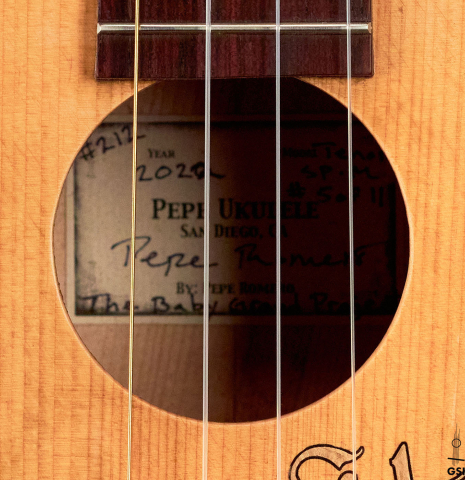 2022 Pepe Romero "Tenor Ukulele - George Steck" SP/MH