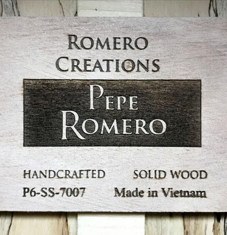 Romero Creations - Pepe Sr. Signature "Parlor" Mango SP/MG