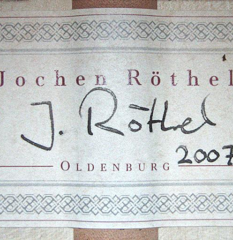 2007 Jochen Rothel SP/MP