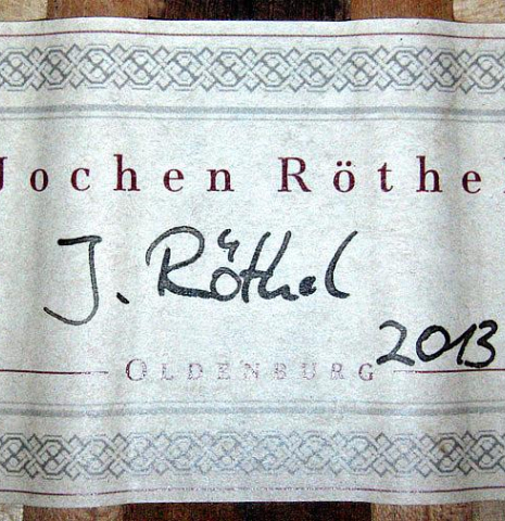 2013 Jochen Rothel SP/MP