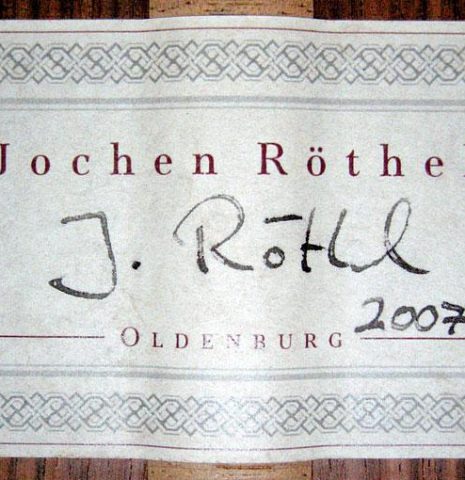 2007 Jochen Rothel SP/CSAR
