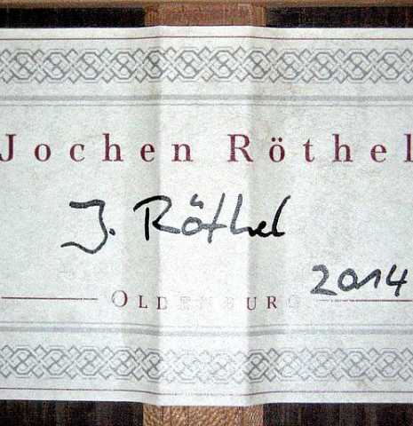 2014 Jochen Rothel CD/CSAR