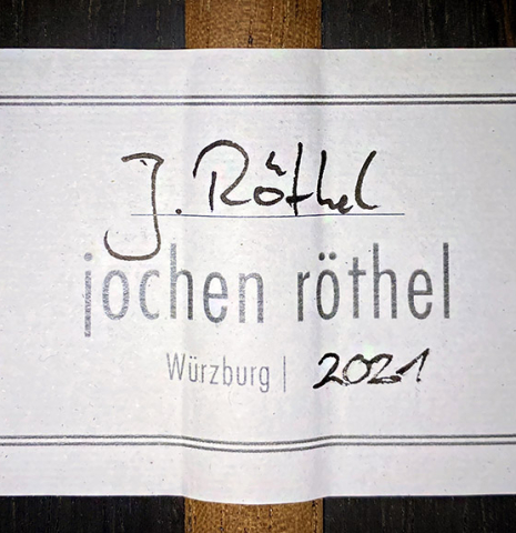 2021 Jochen Rothel CD/CSAR