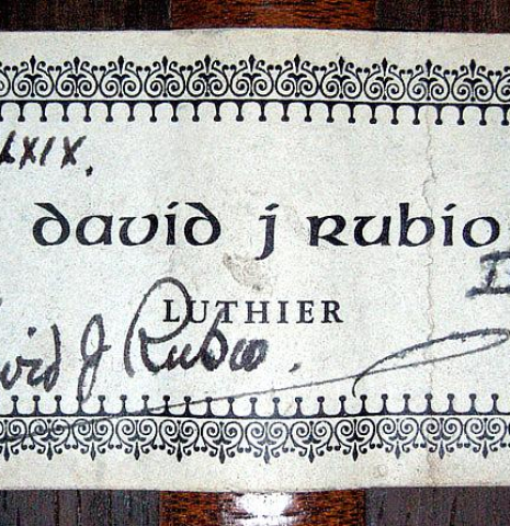 1969 David Rubio SP/CSAR