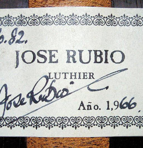 1966 "Jose" David Rubio SP/CSAR