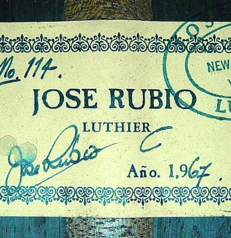 1967 "Jose" David Rubio SP/CSAR