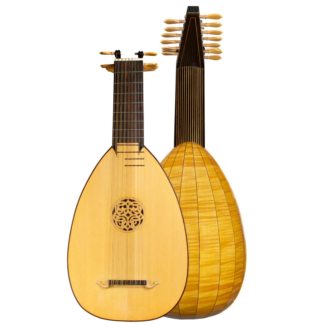 1966 "Jose" David Rubio 9-course lute SP/MP