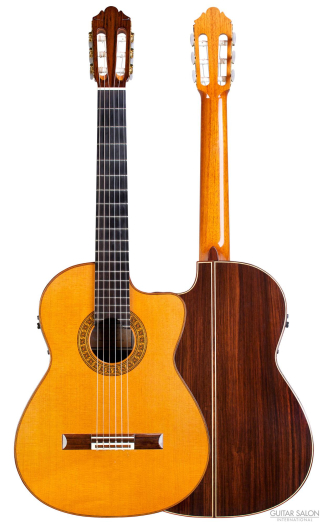 2001 German Vazquez Rubio (cutaway electric) CD/IN