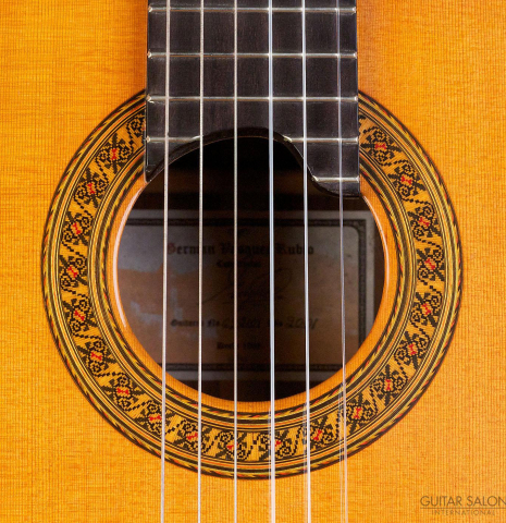 2001 German Vazquez Rubio (cutaway electric) CD/IN