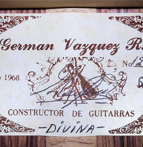 2019 German Vazquez Rubio "Divina" CD/PE