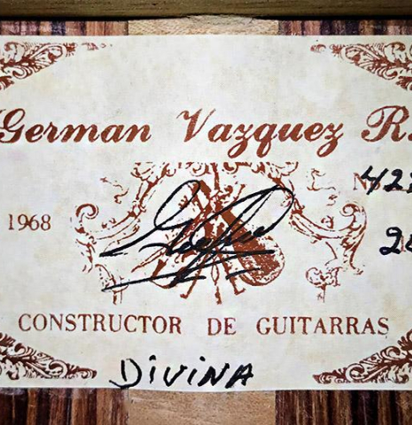 2019 German Vazquez Rubio "Divina" SP/PE