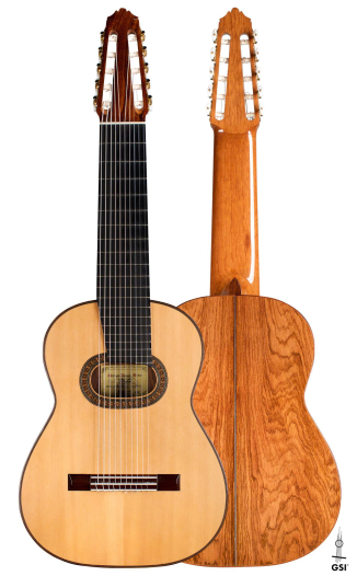 2011 German Vazquez Rubio "Concert 635 10-String" SP/PE